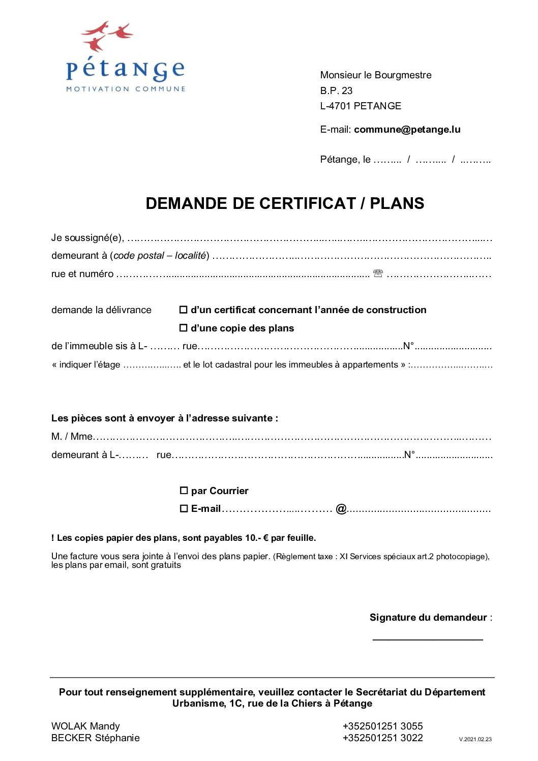 Demande-de-certificat-et-de-plans